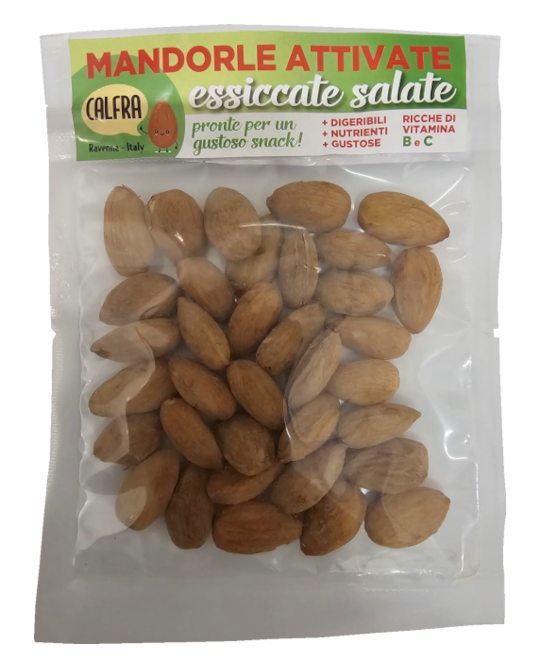 salted dried almonds to snack